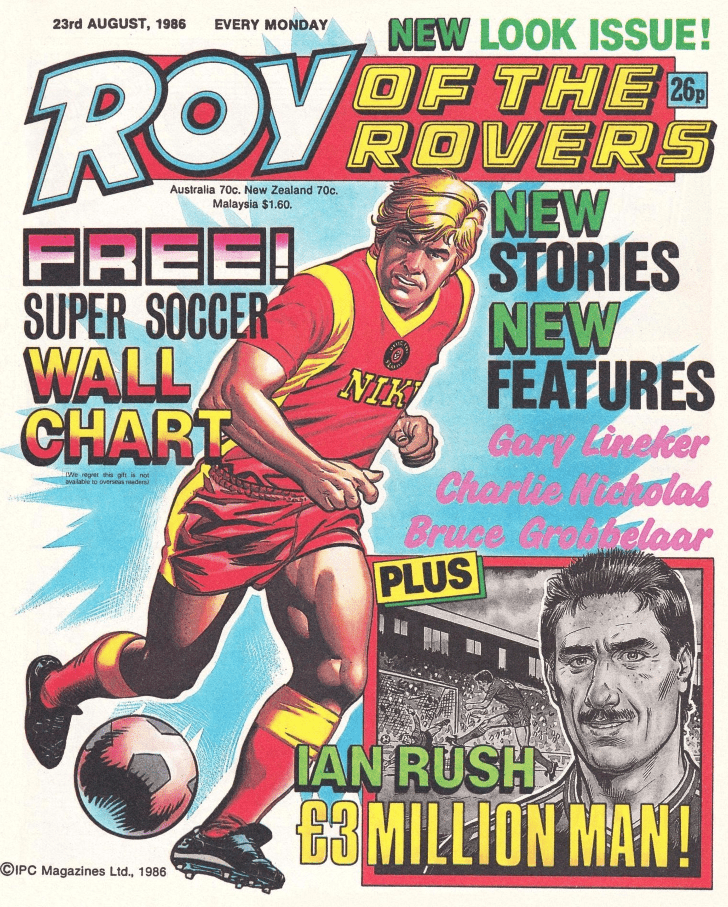Roy of the Rovers cover