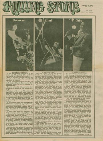 Rolling Stone 1968 Issue 4 (January 20)